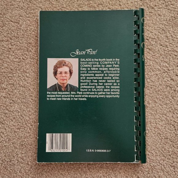 4/$25 Company's Coming Salads by Jane Pare‎ - Plastic comb - Vintage 1984 - Picture 9 of 9